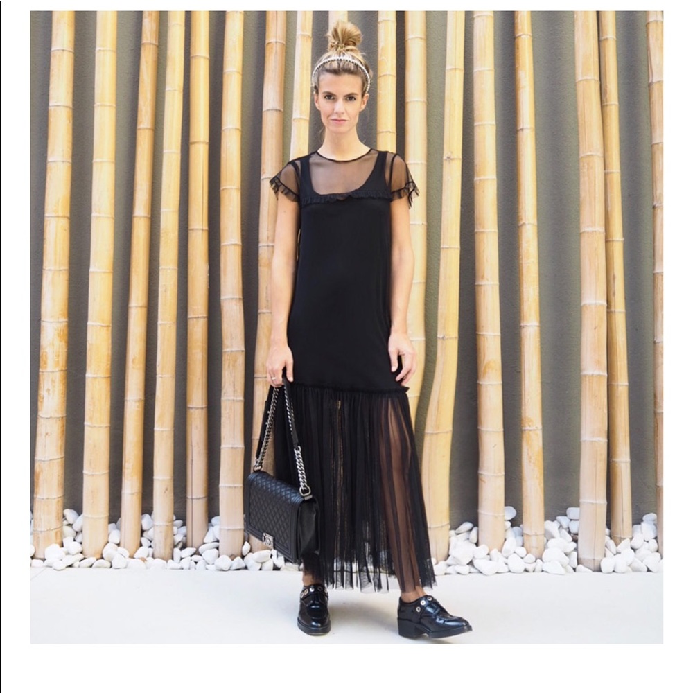 Zara Limited edition tulle dress.